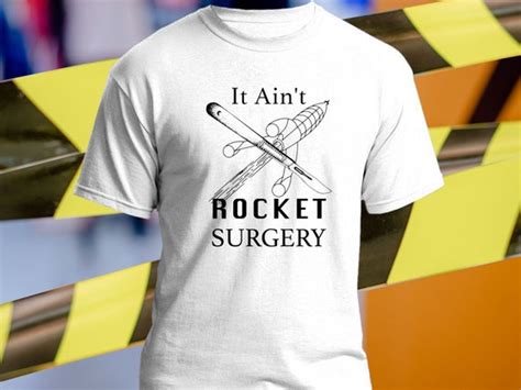 Rocket Surgery Svg File Cutting Eps Png T Shirt Formats Etsy Canada
