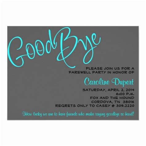 30 Printable Going Away Cards Example Document Template