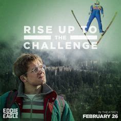 Poster of movie eddie the eagle coming on february 26th 2016. Dreaming Big in "Eddie the Eagle" Trailer #EddieTheEagle # ...