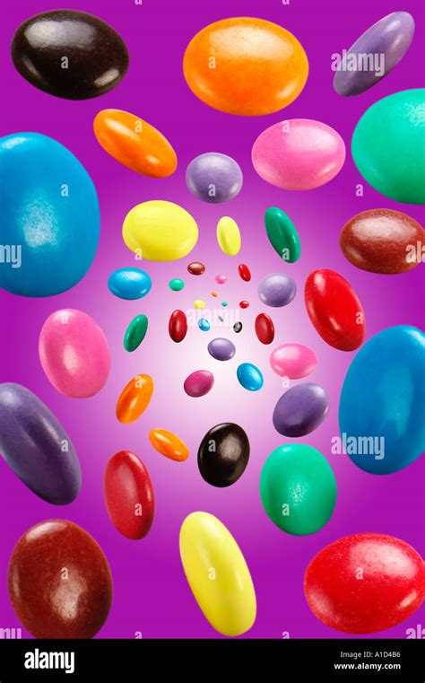 Flyng Smarties M And M S Stock Photo Alamy