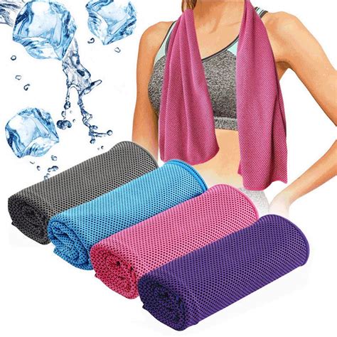 Cooling Towels Cool Down Sports Ice Chill Towel Outdoor And Indoor