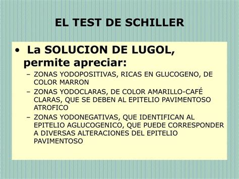 O Que é Teste De Schiller Positivo