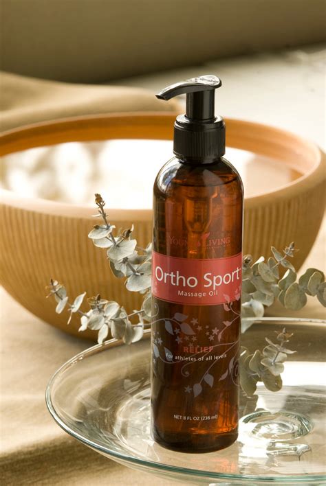 Ortho Sport Massage Oil 8 Oz Bottle Young Living Essential Oils