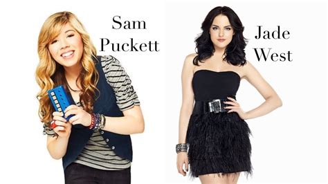 Character Comparison Sam Puckett And Jade West Youtube