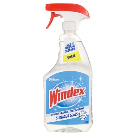 Windex Surface And Glass Cleaner 750ml Sc Johnson Professional