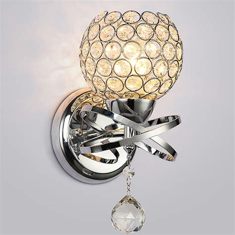 Modern Style Home Lighting Living Room Wall Lamp Luxury Crystal
