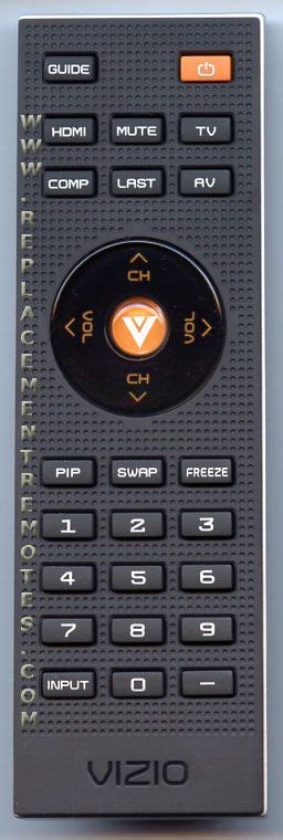 Buy Vizio Vr3p 098003054010 Tv Remote Control