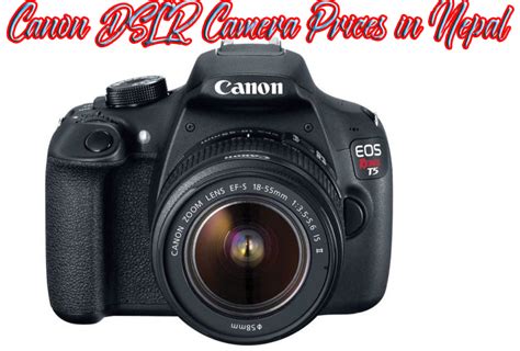 Considering the price bracket that the phone is in, its camera quality is unsurprisingly not too impressive. Canon DSLR Camera Price in Nepal | Latest DSLR Camera ...