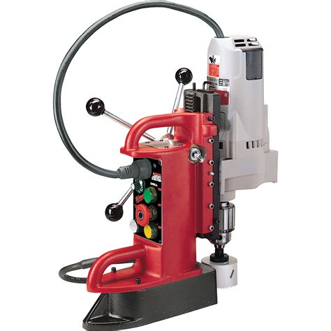 Milwaukee Electromagnetic Drill Press — Fixed Position 34in Drill