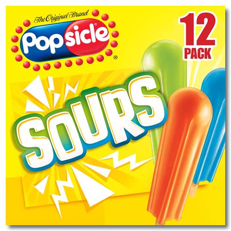 Popsicle Ice Pops Sours 12 ct - Walmart.com - Walmart.com