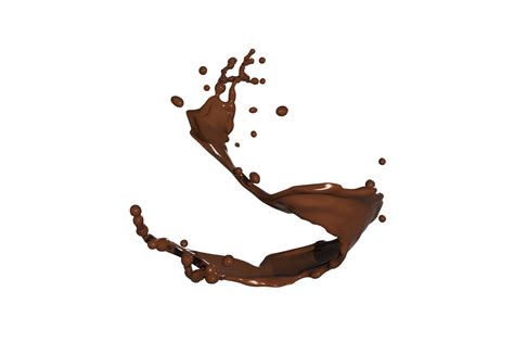 Milk Splash Coffee Shop Logo Quality Chocolate Coffee Poster Logo