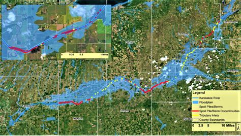 Maps Kankakee River Basin And Yellow River Basin Development Commission