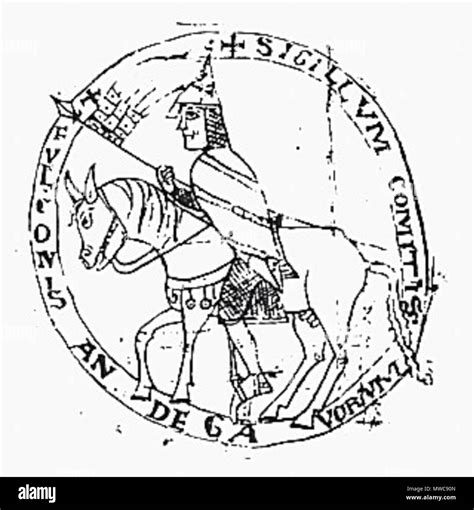 English Seal Of Fulk Iv Of Anjou 19th Century Unknown 231 Fulk4