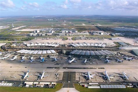 Paris Charles De Gaulle Airport The Main Airport In France And One Of