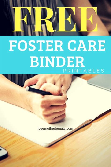 Foster Care Binder Free Printables Foster Care The Fosters Foster