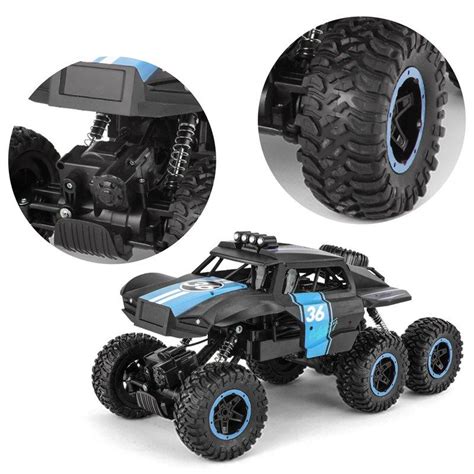 Top Electric Q101 110 Rc Car 6wd 24ghz Remote Control Crawler With