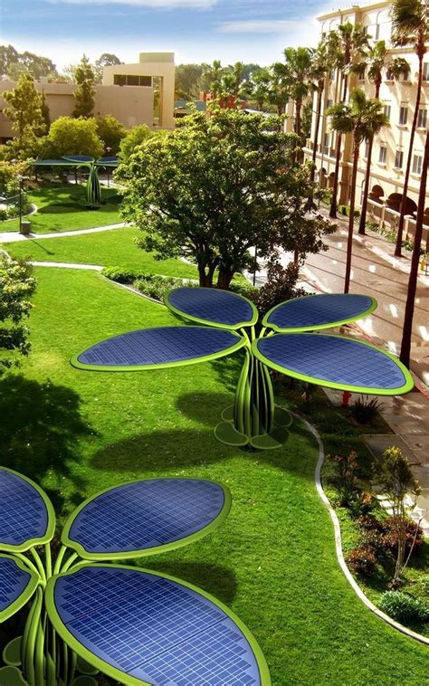 Solar Treeswho Says Solar Energy Has To Look Utilitarian Solar