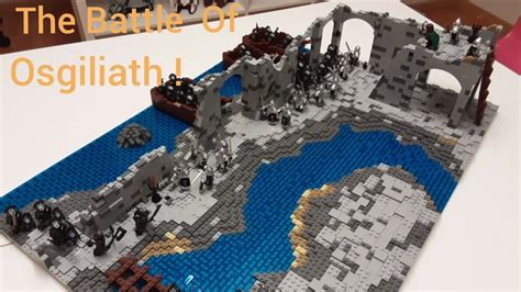 Lego Lord Of The Rings The Battle Of Osgiliath Moc Youtube