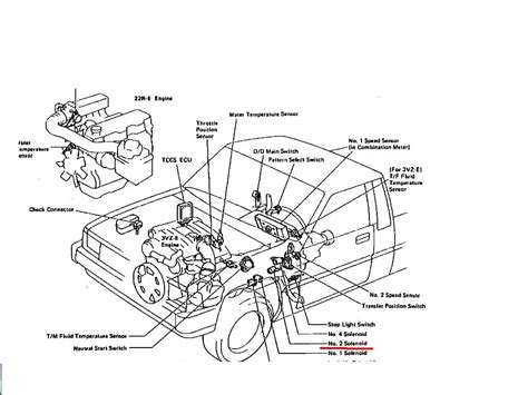 1994 Toyota Camry Transmission Sensor