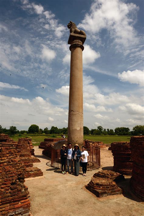 The Pillars Of Ashoka Are A Series Of Columns Dispersed Throughout The