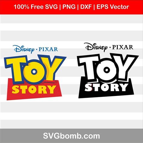 Free Disney SVG: Toy Story Logo Cutting File for Cricut and Cameo | SVGBOMB