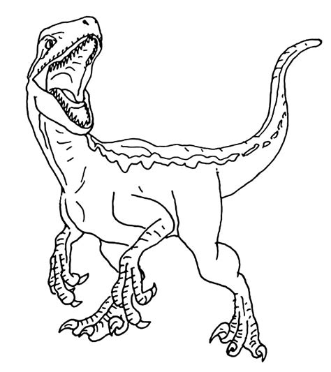 Dibujos Para Colorear E Imprimir De Jurassic World Para Colorear My