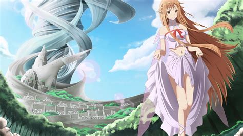 Illustration Anime Anime Girls Sword Art Online Yuuki Asuna