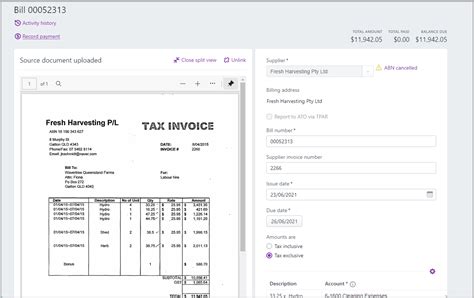 Invoice File Get Attached In Myob Ezzybills