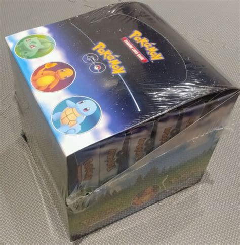 Pokemon Go Tcg Pin Collection Box Display Factory Sealed Set Of 6 Pin