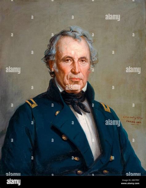 Major General Zachary Taylor 17841850 12th President Of The United