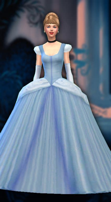 Sims 4 Mods Clothes Sims 4 Clothing Sims Mods Cinderella Pink Dress
