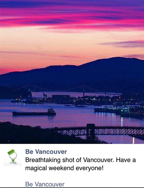 British Columbia Vancouver Breathtaking Desktop Screenshot Magical
