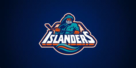 The new york islanders logo colors are blue and orange. Islanders resurrect the fisherman for final season in ...