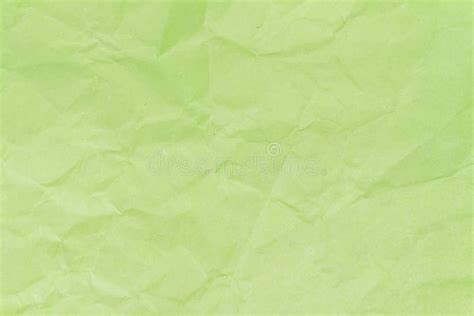 Green Crumpled Paper Texture Background Stock Photo Image Of Page