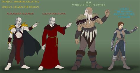 Imperial Celestial Characters By Spartan 029 On Deviantart