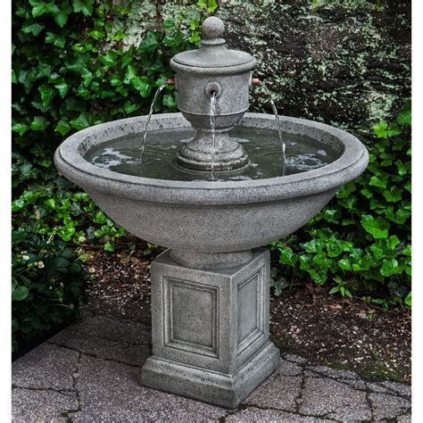 Rochefort Garden Water Fountain Fountains Outdoor Garden Water