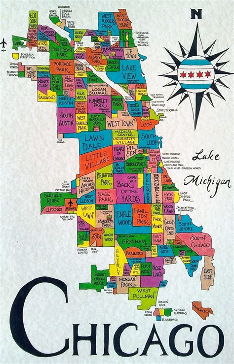 Map Of Chicago