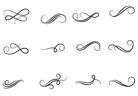 Swirl Calligraphy Illustration 3088487 Vector Art At Vecteezy