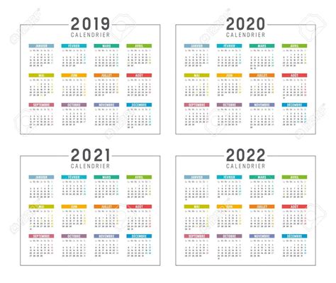 20 Calendar 2019 2020 2021 2022 Free Download Printable Calendar