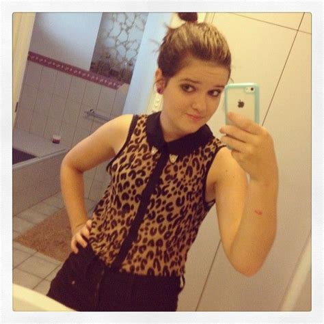 just another pre town selfie me selfie girl 19 leopardprint smile cute love