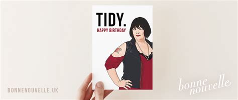 Nessa Birthday Card Gavin And Stacey Greeting Card Tidy Bday