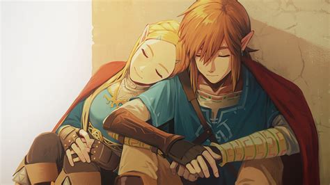 516992 The Legend Of Zelda Artwork Link Zelda Princess Zelda Couple