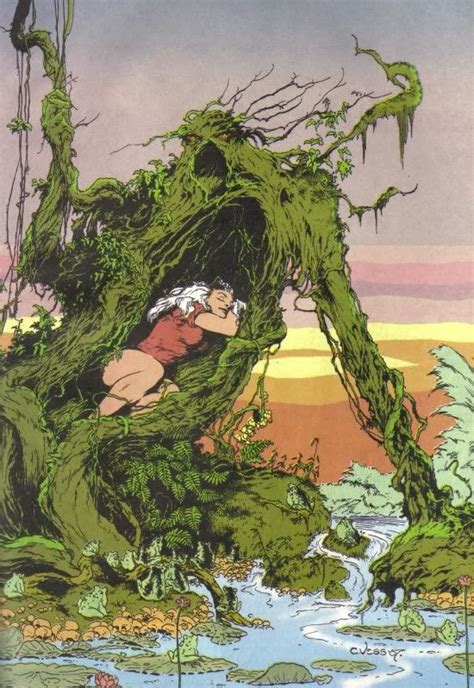 Swamp Thing Comic Book Genres Illustration Comic Books Art