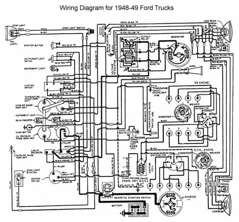 1948 1950 ford truck herter wiring diagram