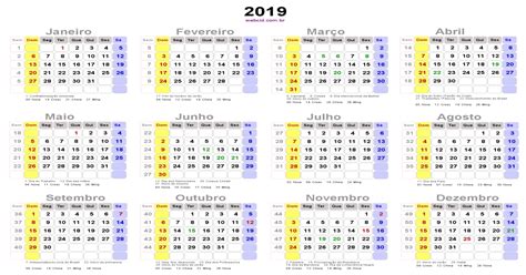 calendario datas de feriados nacionais brasil