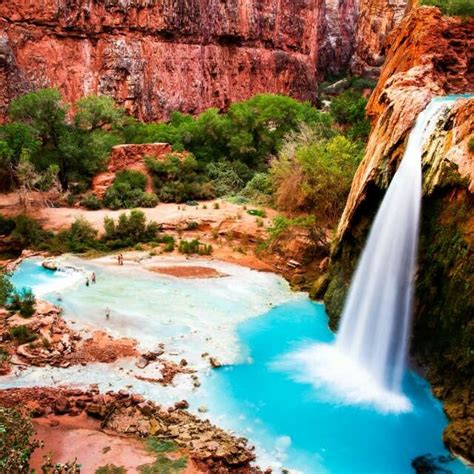 Havasupai Falls Arizona Havasu Falls Trip To Grand