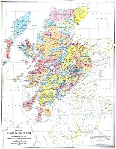 The Clans Of The Scottish Highlands And Their Tartans