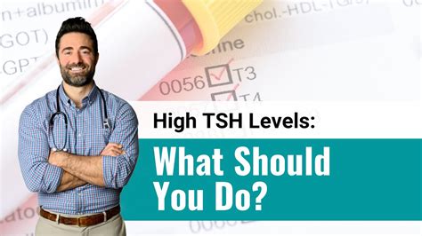 High Tsh Levels What Should You Do Youtube