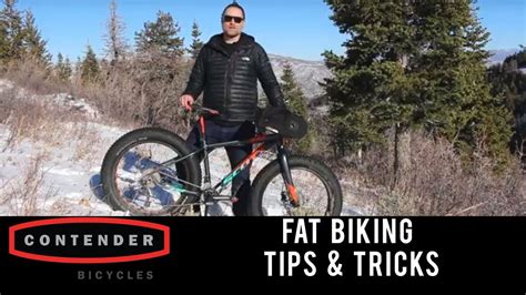 Fat Biking Tips And Tricks Youtube