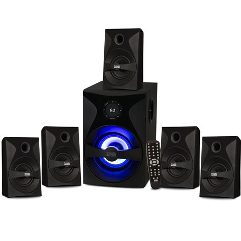 Acoustic Audio Bluetooth 51 Speaker System With Sub Light